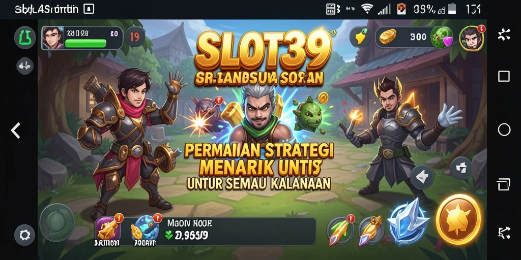 Tampilan gameplay SLOT39 yang menegangkan dan penuh strategi.