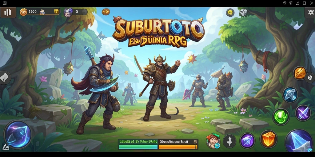 Tangkapan layar gameplay SUBURTOTO menampilkan aksi pertarungan yang mendebarkan.